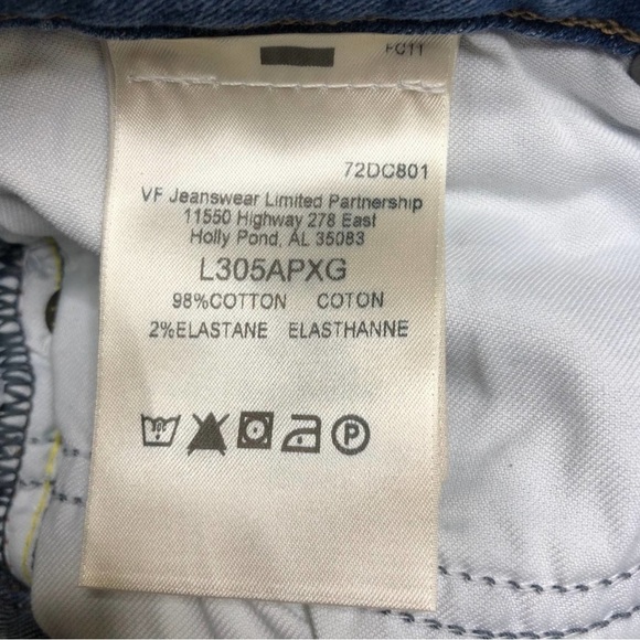 Lee X Smiley Collab Womens Jeans Size 25 Artsy Limited Collection Denim Unique - Picture 9 of 10